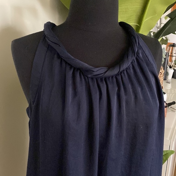 Talbots Navy Dress with Pockets Size 12 - Picture 2 of 9